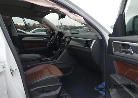 2022 Volkswagen Atlas 3.6L V6 Sel Premium R-Line from USA, damaged, VIN 1V2FR2CA9NC537227